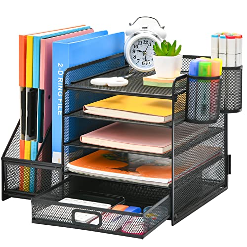 Desk Organizer with File Holder