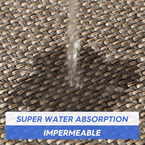 Washable Non Slip Rubber Backing Kitchen Rugs Doormat