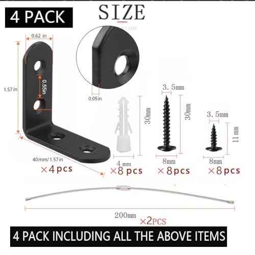 Furniture Anchors Small Aesthetic Earthquake Straps for Furniture Dresser Wall Anti