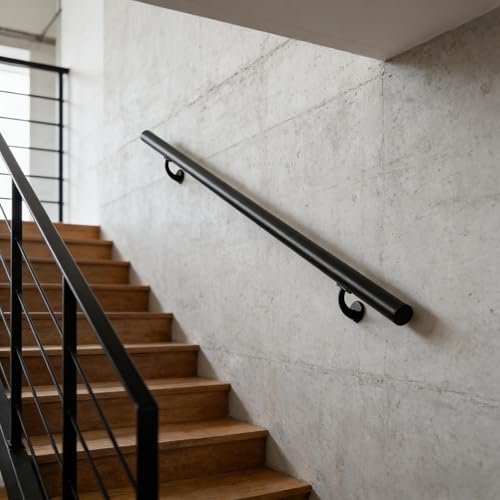 5FT Modern Aluminum Handrail Set