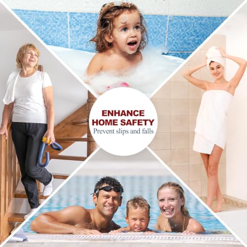 Anti Slip Shower Stickers with Scraper
