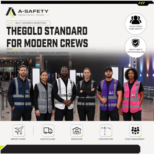 21 colors High Visibility Reflective Work Safety Vest XS