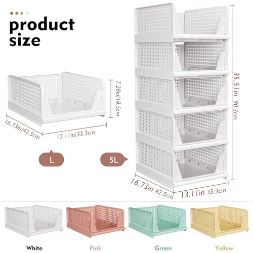 Stackable Closet Storage Basket