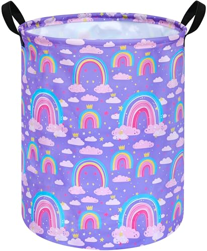 Collapsible Kids Laundry Basket Clothes Hamper