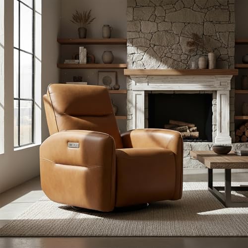 Leather Power Recliner Chair for Living Room