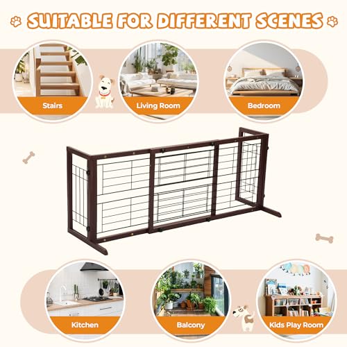 38" 71" Dog Gate Indoor