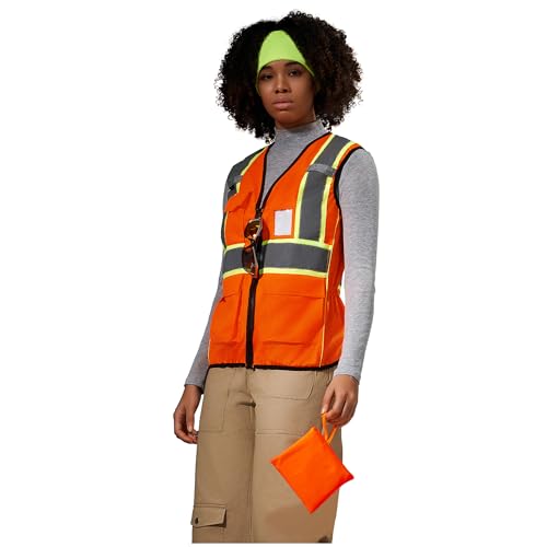 11 color Ladies High Vis Reflective Safety Vest for Women