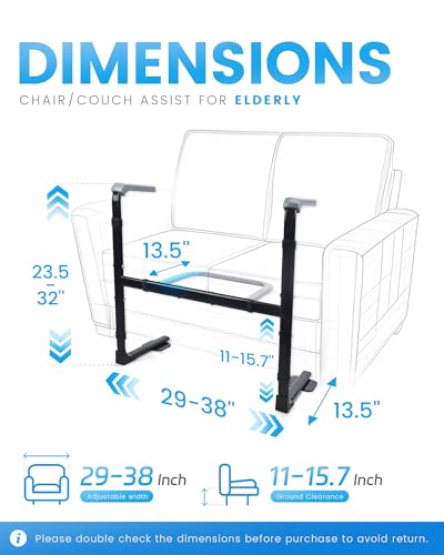 Mobility Standing Aid Rail for Couch