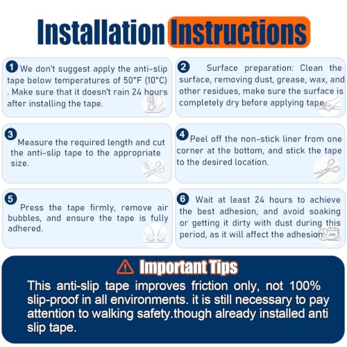 Clear Anti Slip Tape