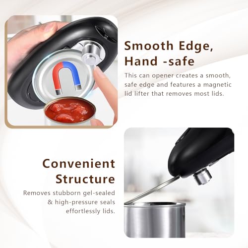 Electric Can Opener Smooth Edge