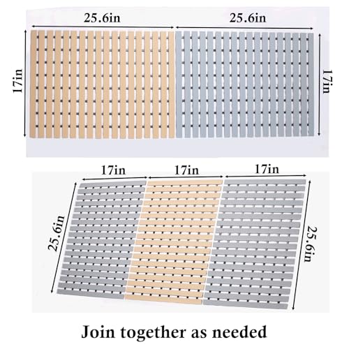 Non Suction Cups Shower Mat