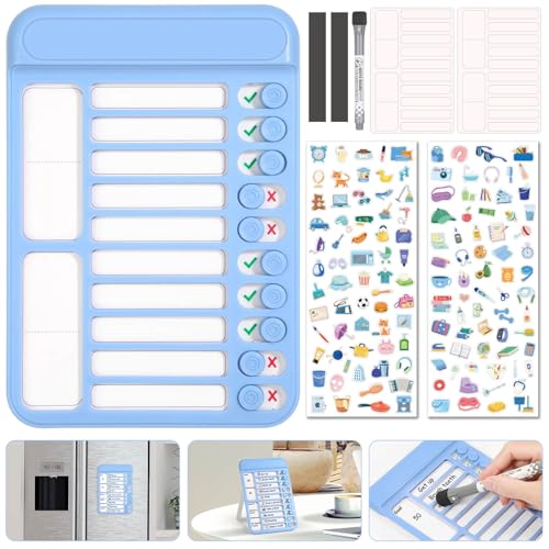 Dry Erase Chore Chart Chore Checklist Slider to Do List Board