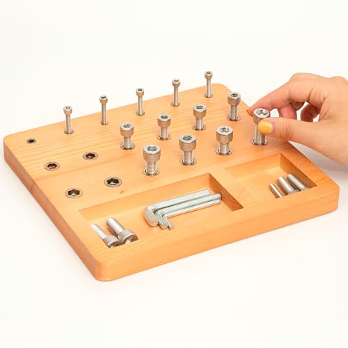 Wooden Pegboard for Finger Dexterity