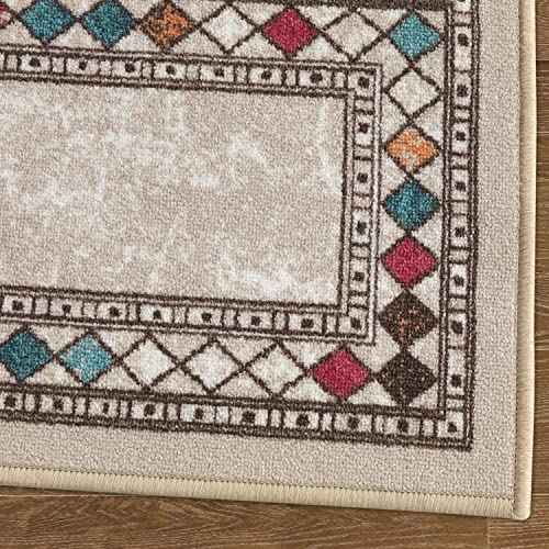 Alfombras Modern Bordered Non
