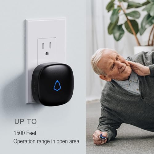 Wireless Caregiver Call Button for Elderly at Home