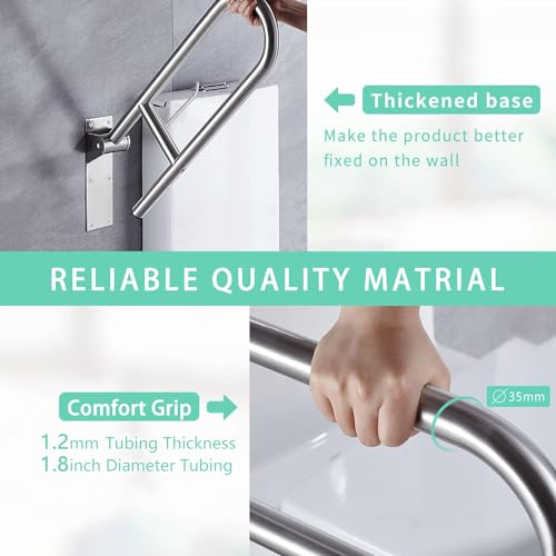 Stainless Toilet Safety Rails
