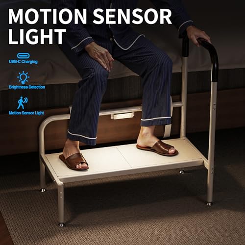 Bed Step Stool for Adults