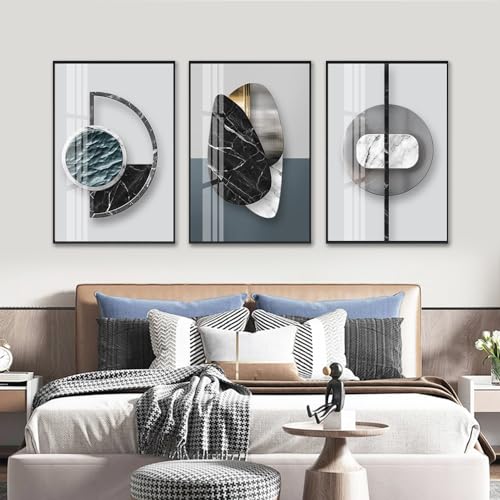 Home Living Room Wall Art Modern Home Bedroom Office Bathroom Wall 3D Abstract Painting