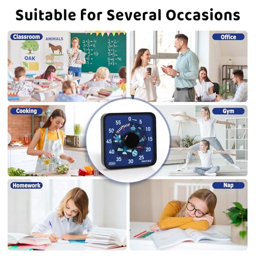 7.5 Inch Animal Pattern Visual Timer