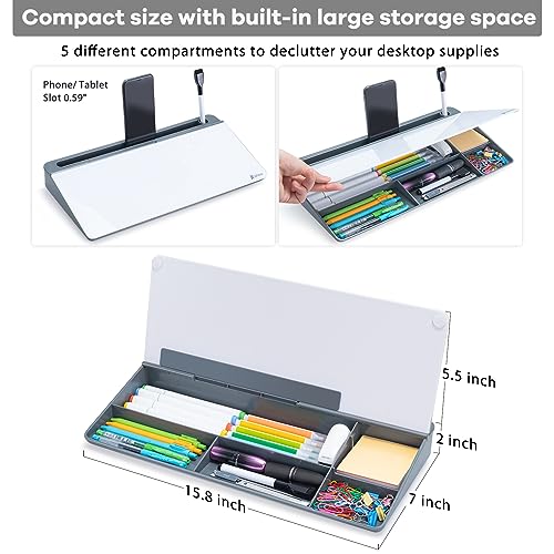 Desktop Glass Whiteboard
