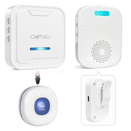 Caregiver Pager Wireless Call Button for Elderly