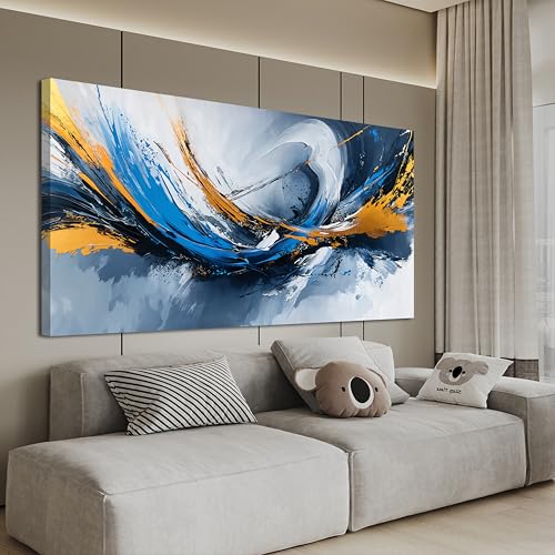 Canvas Wall Art Decor Beach Waves Oversized Wall Art Pictures For Living Room Decorations Artwork For Walls Art Wall Decor For Bedroom Office Pictures For Wall Decor
