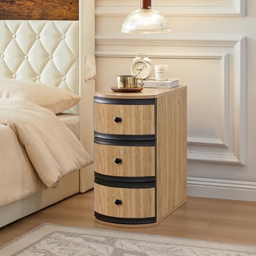 End Table with Charging Station for Couch
