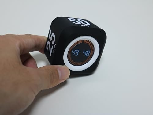 Rotating Cube Visual Countdown Timer