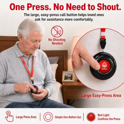 Caregiver Pager Alert Button