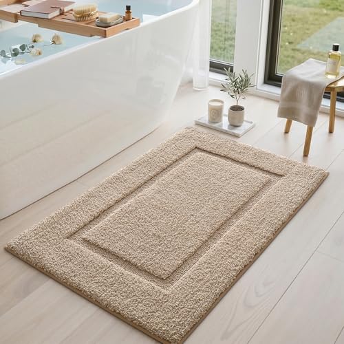 Bath Mat Absorbent and Non Slip Bathroom Rugs