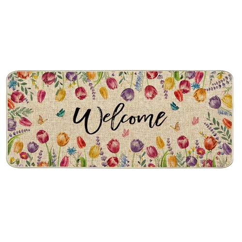 Welcome Spring Door Mat