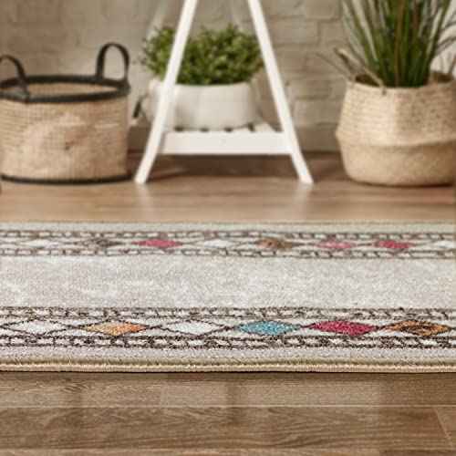 Alfombras Modern Bordered Non