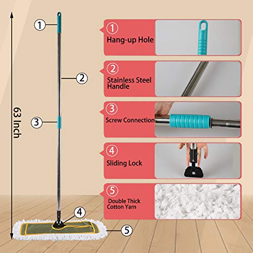 OFO Industrial Commercial Dust Mop 2 Sets