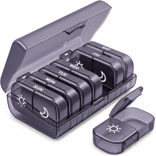 XL Weekly Pill Organizer 2 Times a Day