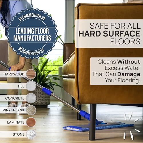 18" & 20" Premium Microfiber Wet Mop Pad……