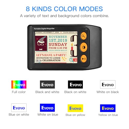 Digital Magnifier Electronic Video Magnifier 3.5 Inch LCD Screen