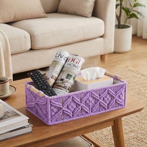 Macrame Storage Baskets Set of 2