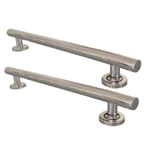 2 Pack Shower Grab Bar 304 Stainless Steel Bathroom Grab Bar Handle Bathroom Shower Balance Bar Safety Hand Rail Support Handicap Elderly Senior Gravida Assist Bath Handle
