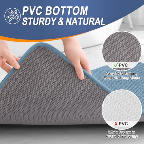 Thick Memory Foam Bathroom Rugs