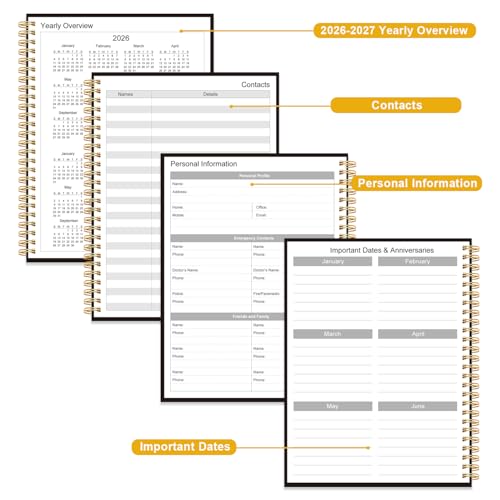B5 Daily & Monthly Planner
