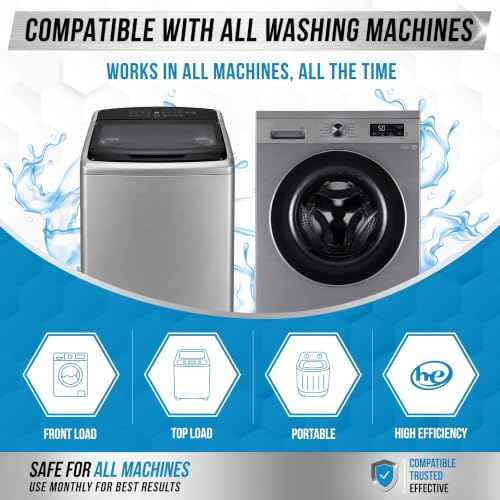 Washing Machine Cleaner Descaler Tablets