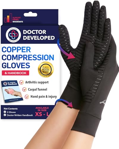 Doctor Developed Open Finger Arthritis Gloves