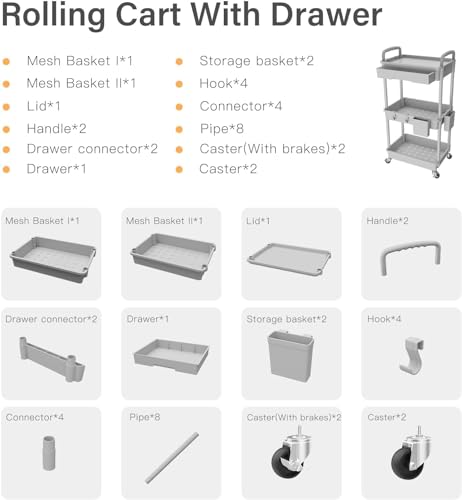 Rolling Cart Organizer