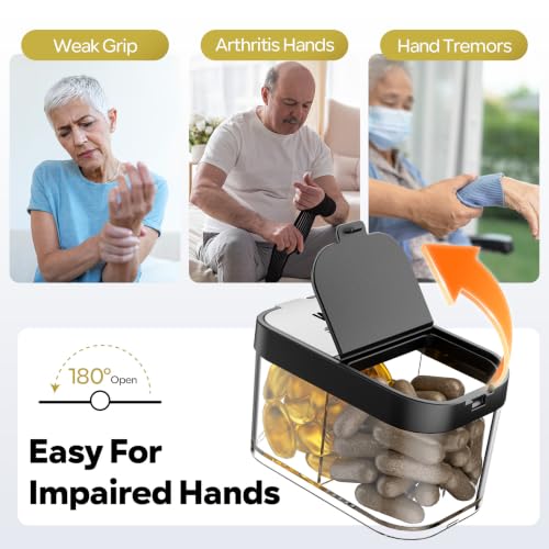 Extra Large Pill Organizer 2 Times A Day