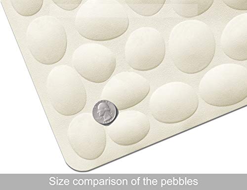 Non Slip Bathtub Mat OTHWAY Soft Rubber Bathroom Bathmat with Strong Suction Cups