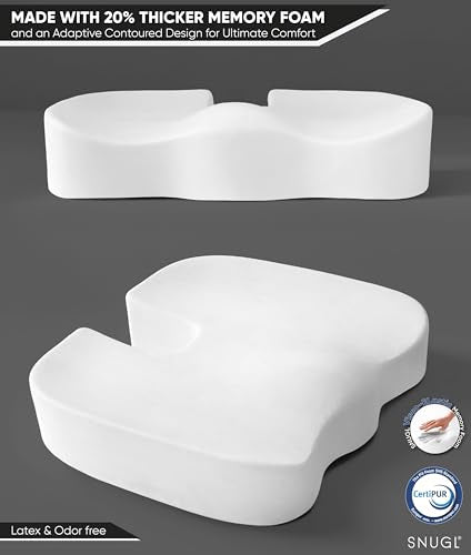 Seat Cushion for Tailbone & Back Pain Relief