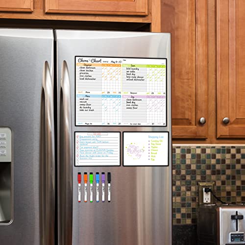 Magnetic Dry Erase Chore List Board