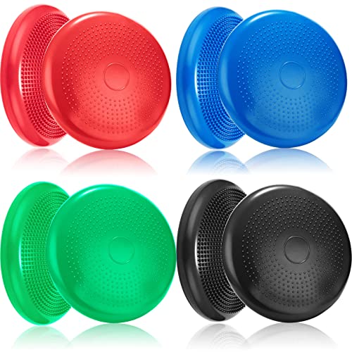 4 Pcs Wiggle Seat Flexible Inflated Wobble Cushion