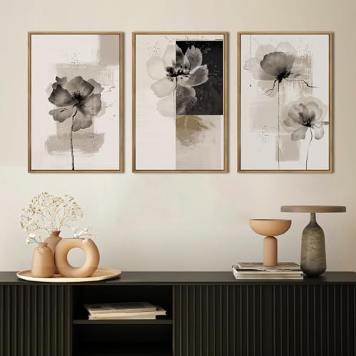 Framed Canvas Prints Wall Art Set
