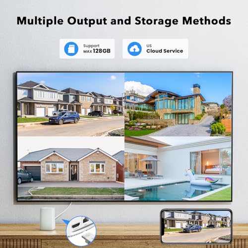 Solar Security Cameras Wireless Outdoor